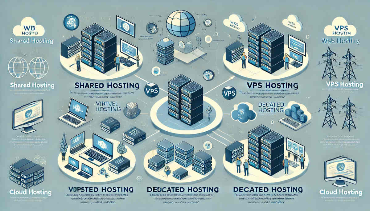 Types of Web Hosting Services